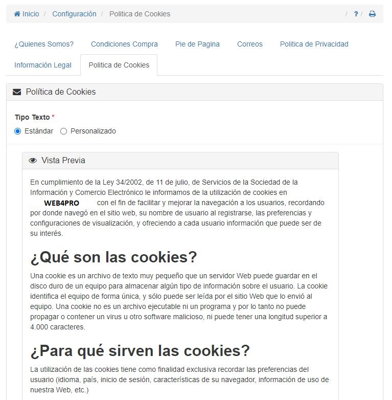 Política de Cookies