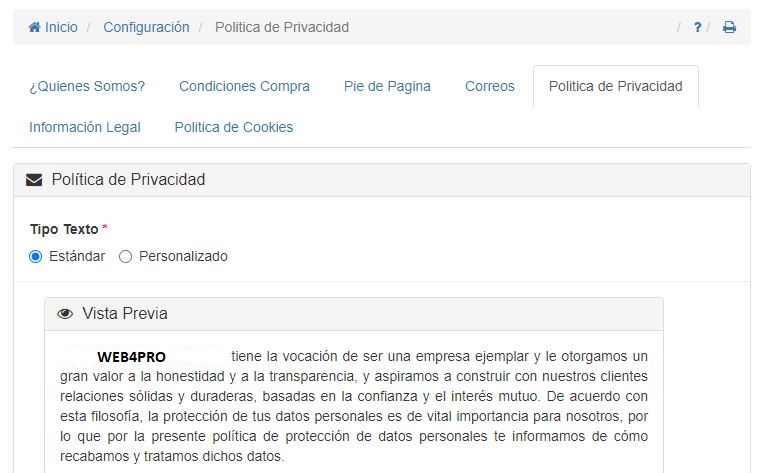 Política de Privacidad