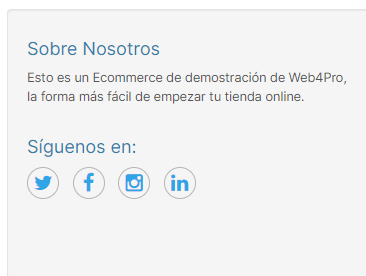 Datos de configuración